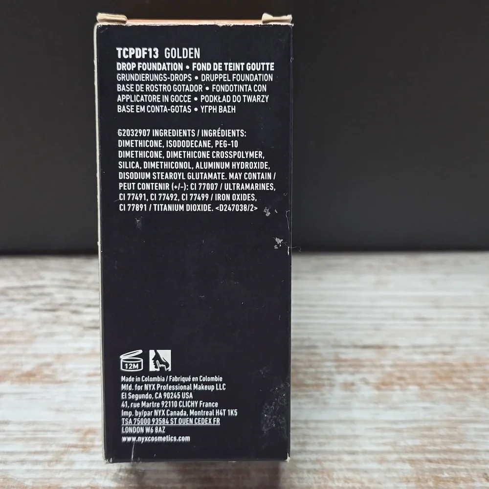 NYX Total Control Pro Foundation - Golden